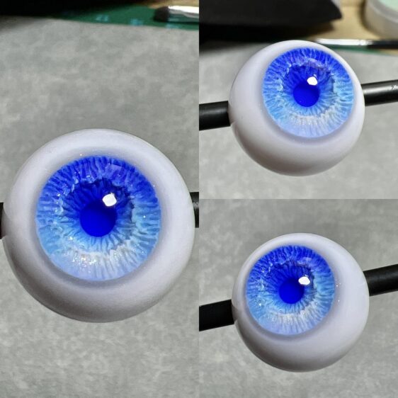8-Color Realistic BJD Resin Eyes – Small & Normal Iris, 8–20mm - Image 3