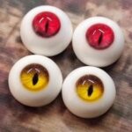 Realistic Resin BJD Doll Eyes – Small & Normal Iris, 8–20mm