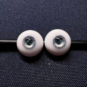 Custom BJD Doll Eyes 10-24mm for 1/3, 1/4, 1/6 Dolls – Purple, Green, Grey Options