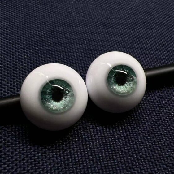 Green Iris BJD Eyes 10–24mm | Handmade Realistic Doll Eyes for 1/3 1/4 1/6 - Image 4