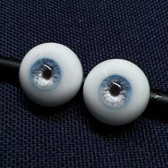 Blue Shining Iris BJD Doll Eyes – Realistic Resin Eyes (8mm–24mm) for 1/3 1/4 1/6 Dolls - Image 2