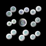 BJD Diamond Resin Eyes – 14mm Eye with 7mm Iris, Realistic Shine