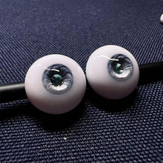 Custom BJD Doll Eyes 10-24mm for 1/3, 1/4, 1/6 Dolls – Purple, Green, Grey Options - Image 2