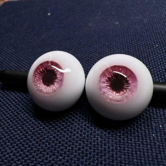 Glitter Shine Iris BJD Doll Eyes | Realistic Handmade Eyes | All Sizes - Image 5