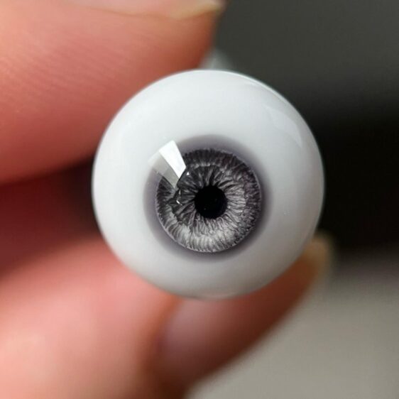 Turquoise BJD Resin Eyes – Realistic Handmade Eyes for 1/3 1/4 1/6 Dolls (8mm–24mm) - Image 8