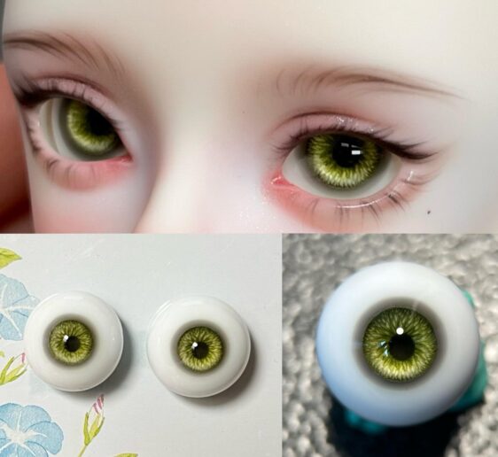 Realistic Turquoise BJD Eyes | Resin Eyes for 1/3 1/4 1/6 Dolls - Image 6