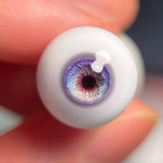 Turquoise BJD Resin Eyes – Realistic Handmade Eyes for 1/3 1/4 1/6 Dolls (8mm–24mm) - Image 9