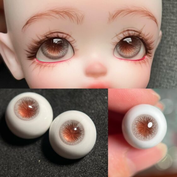 Customizable Realistic BJD Doll Eyes | Resin Craft Eyes 8mm-24mm - Image 4