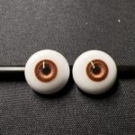 Deep Brown BJD Doll Eyes - Realistyczne ręcznie robione oczy 1/3 1/4 1/6 Lalki (10MM - 18 mm)
