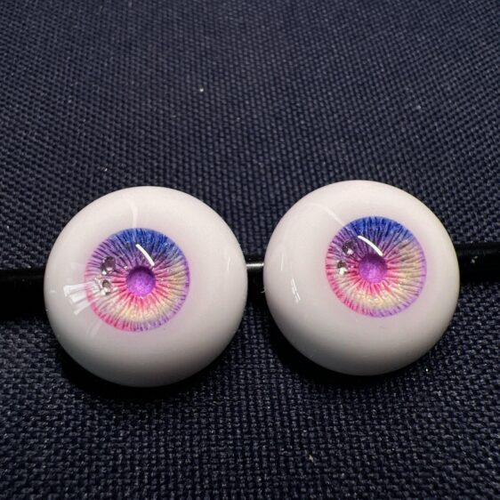 Realistic Style BJD Doll Eyes – 1/3, 1/4, 1/6 Sizes | Resin Toy Eyes 8mm–24mm