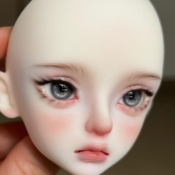 Turquoise Blinking Resin BJD Doll Eyes – Realistic Handmade Eyes for 1/3 1/4 1/6 Dolls - Image 5