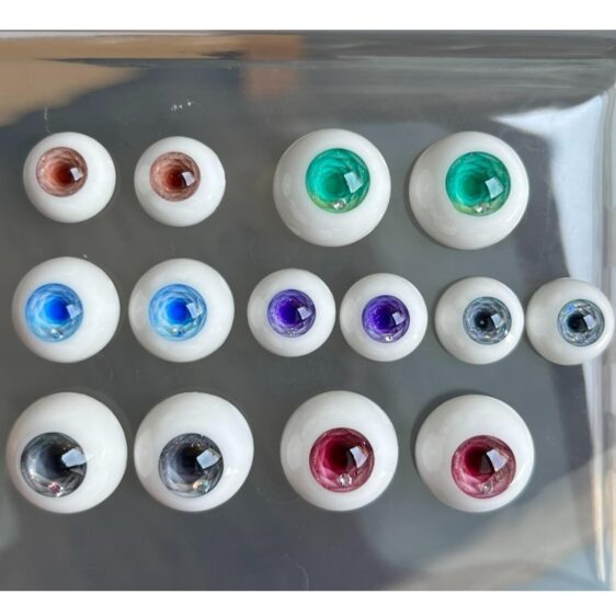 Turquoise BJD Doll Eyes – Realistic Resin Eyes for 1/3 1/4 1/6 Dolls (8mm–24mm) - Image 6