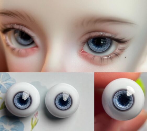 Customizable Realistic BJD Doll Eyes | Resin Craft Eyes 8mm-24mm - Image 8
