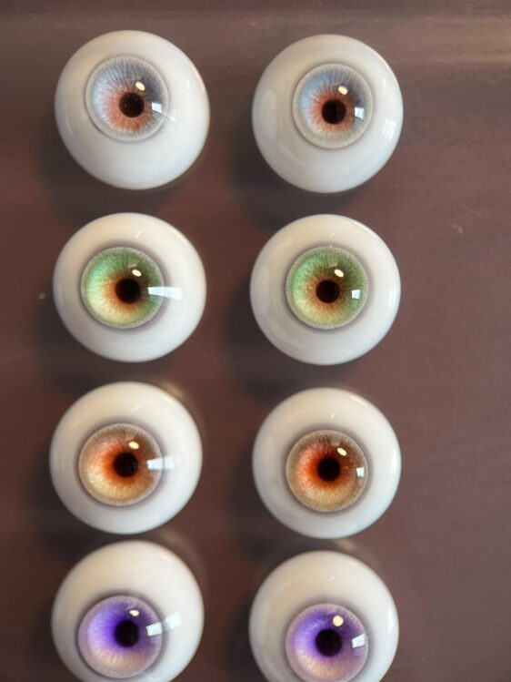 Realistic BJD Doll Eyes | Custom Craft Eyes for 1/3, 1/4, 1/6 Dolls - Image 2