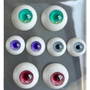 Turquoise BJD Doll Eyes – Realistic Resin Eyes for 1/3 1/4 1/6 Dolandre (8mm-24mm)