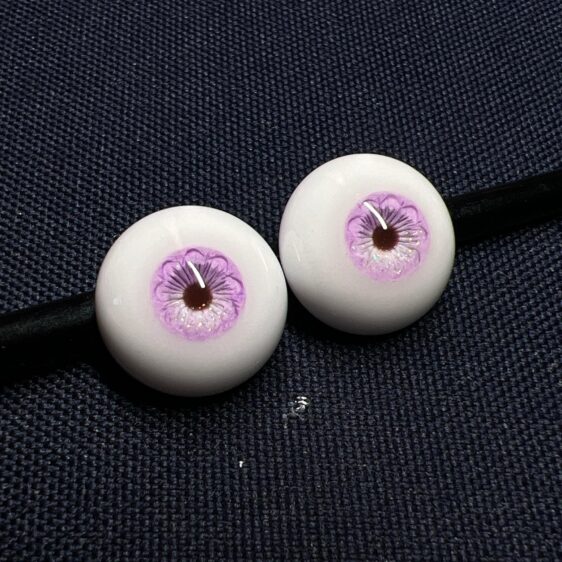 Realistic Resin BJD Doll Eyes – Small & Normal Iris, 8–24mm for 1/3, 1/4, 1/6 Dolls