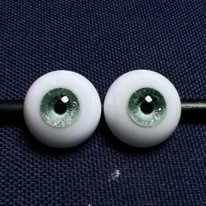 Green Iris BJD Eyes 10–24mm | Handmade Realistic Doll Eyes for 1/3 1/4 1/6