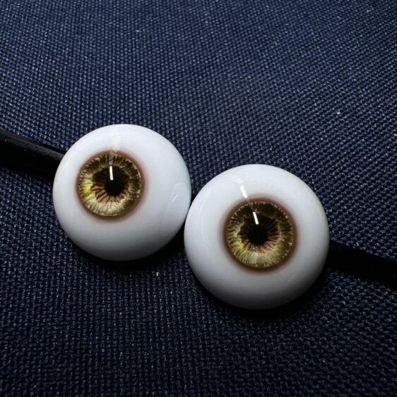 Turquoise BJD Resin Eyes – Realistic Handmade Eyes for 1/3 1/4 1/6 Dolls (8mm–24mm)