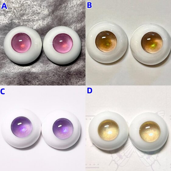 Custom BJD Resin Eyes 8–24mm Eyes for 1/3 1/4 1/6 Dolls - Image 2
