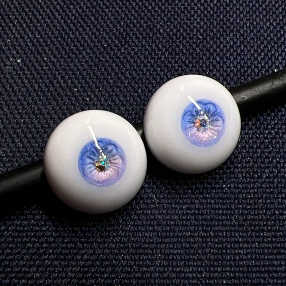 1/6 1/4 1/3 BJD Doll Eyes | 10-24mm Blue Green Iris Toy Eyes Handmade - Image 8