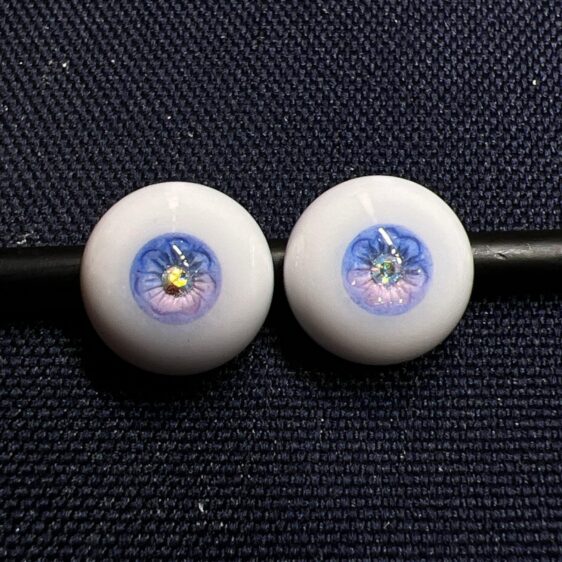 1/6 1/4 1/3 BJD Doll Eyes | 10-24mm Blue Green Iris Toy Eyes Handmade - Image 7