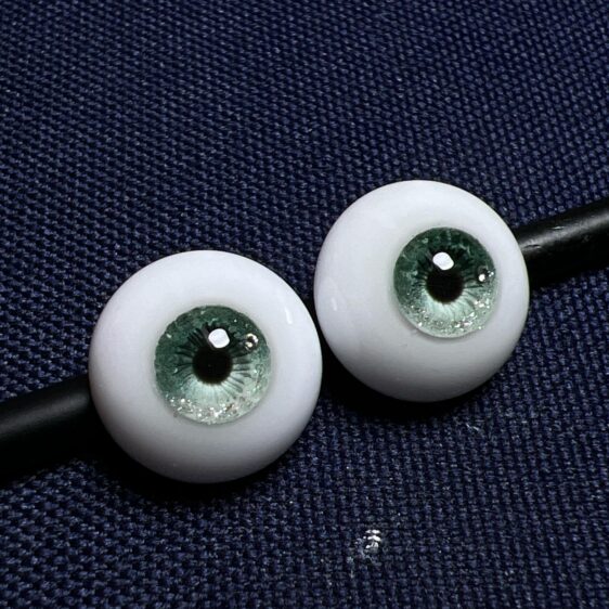 Green Iris BJD Eyes 10–24mm | Handmade Realistic Doll Eyes for 1/3 1/4 1/6 - Image 8