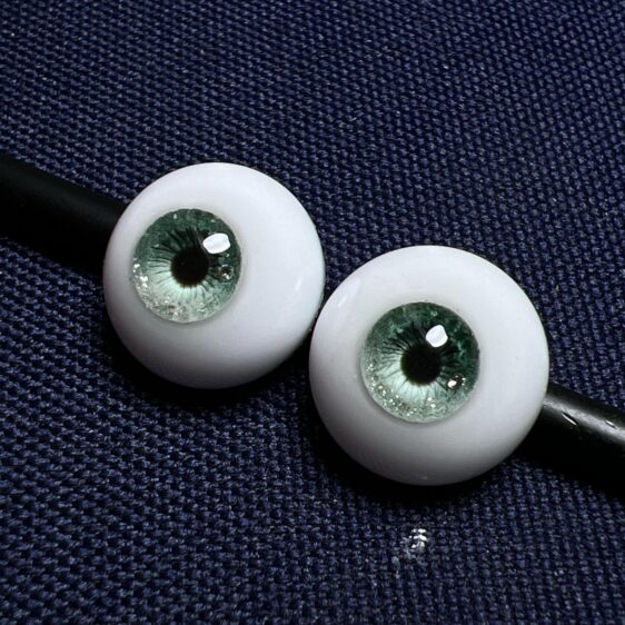 Green Iris BJD Eyes 10–24mm | Handmade Realistic Doll Eyes for 1/3 1/4 1/6 - Image 9