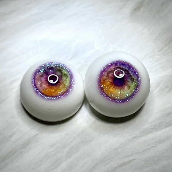Blinking BJD Doll Eyes Pair – Custom Sizes 8mm to 22mm - Image 9