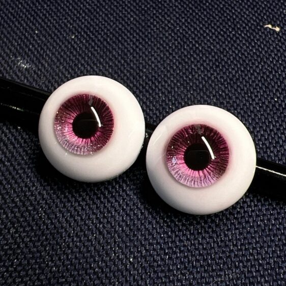 Set of Resin BJD Doll Eyes 8-24mm – Custom Iris Options for 1/3 1/4 1/6 Dolls - Image 3