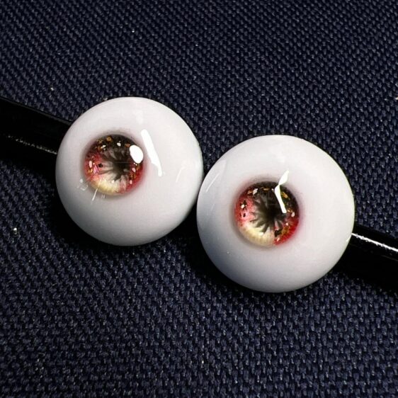 Custom Beast & Realistic BJD Eyes 8–24mm – Small/Normal Iris Resin Pair - Image 7