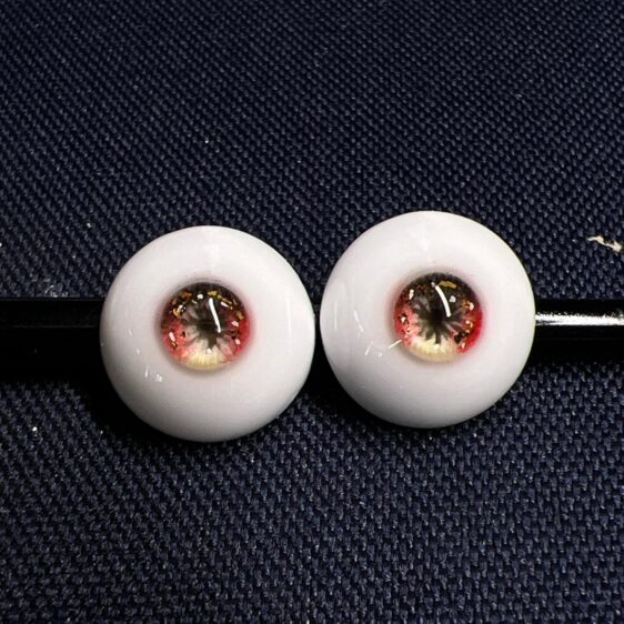 Custom Beast & Realistic BJD Eyes 8–24mm – Small/Normal Iris Resin Pair - Image 8