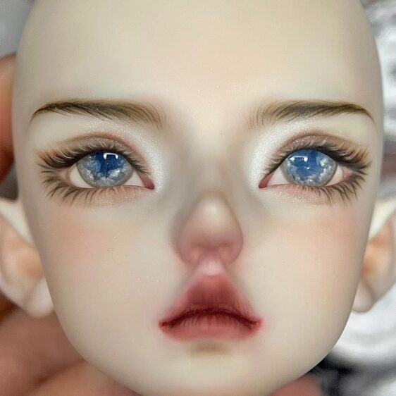 Custom Hand-Painted Blue BJD Doll Eyes | Safety Resin Eyes for 1/3, 1/4, 1/6 Dolls - Image 5