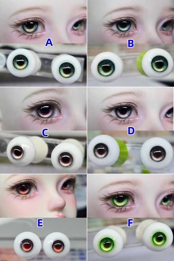 Blinking Resin Eyes for 1/3 1/4 1/6 BJD Dolls - Image 4