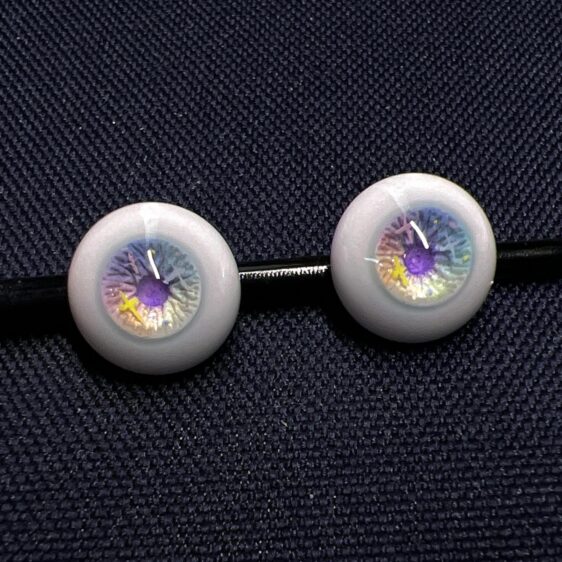 Blue Iris BJD Doll Eyes 10–24mm | Handmade Realistic Resin Eyes for 1/3 1/4 1/6 - Image 4