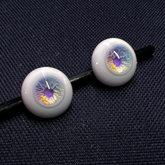 Blue Iris BJD Doll Eyes 10–24mm | Handmade Realistic Resin Eyes for 1/3 1/4 1/6 - Image 5