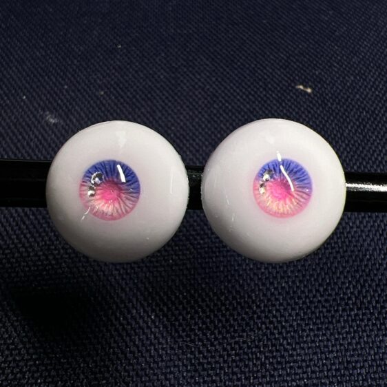 Set of Resin BJD Doll Eyes 8-24mm – Custom Iris Options for 1/3 1/4 1/6 Dolls - Image 2