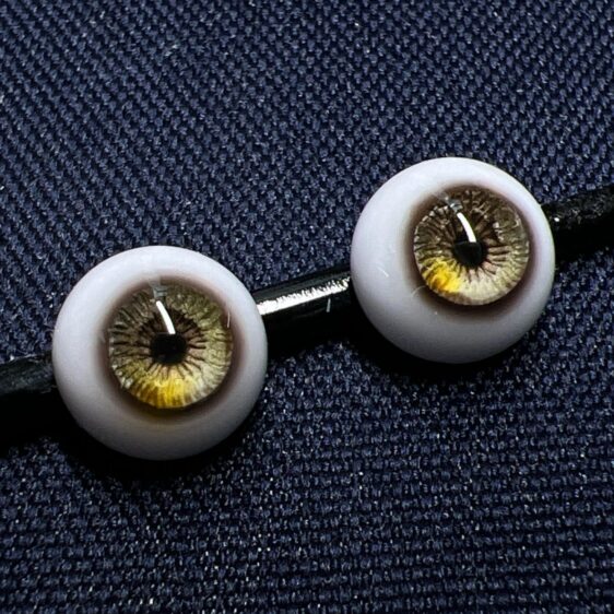 Brown Series BJD Eyes | Custom Hand-Painted Resin Eyes 10–24mm for 1/3 1/4 1/6 Dolls - Image 3