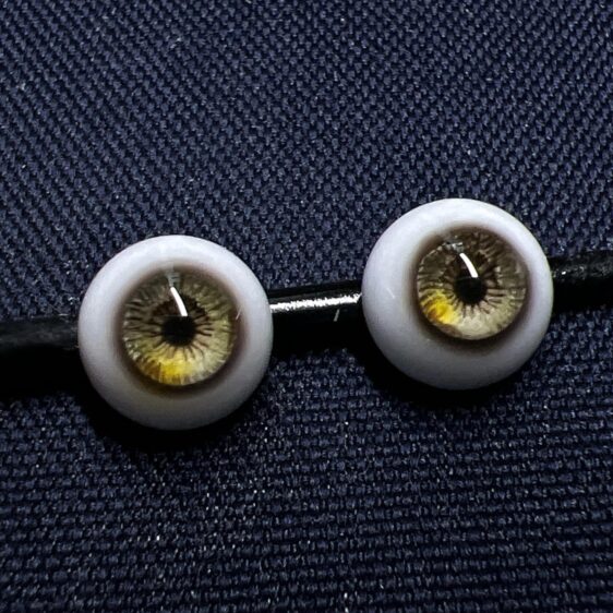 Brown Series BJD Eyes | Custom Hand-Painted Resin Eyes 10–24mm for 1/3 1/4 1/6 Dolls - Image 2