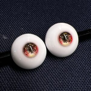 ð¨ Hand-Painted Realistic Resin Eyes for BJD Dolls (8mm-24mm)