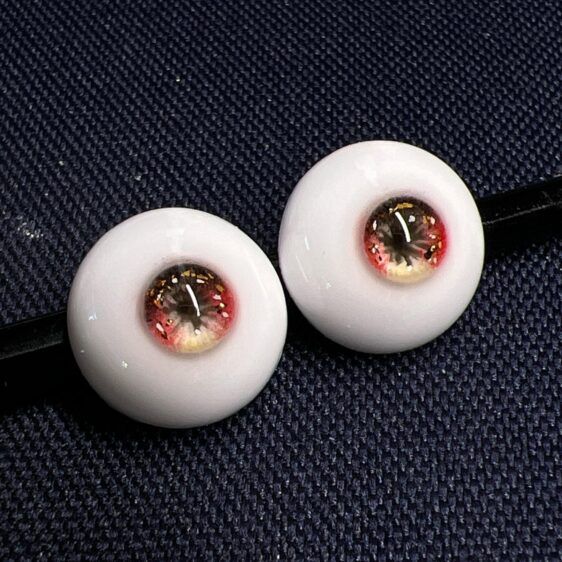 Custom Beast & Realistic BJD Eyes 8–24mm – Small/Normal Iris Resin Pair - Image 6