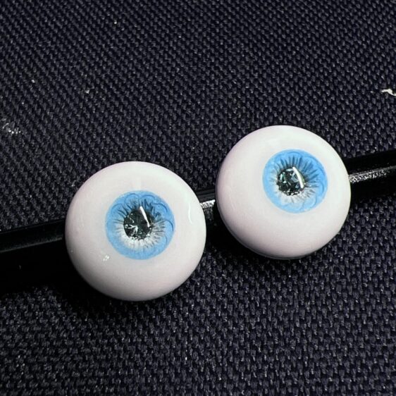 Custom Beast & Realistic BJD Eyes 8–24mm – Small/Normal Iris Resin Pair - Image 10