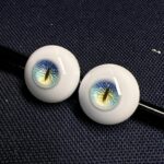 Custom Beast & Realistic BJD Eyes 8–24mm – Small/Normal Iris Resin Pair