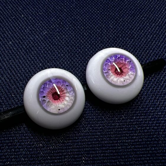 BJD Hand-Painted Realistic Doll Eyes | 8mm–24mm for OB11, 1/8, 1/6, 1/4, 1/3 Dolls
