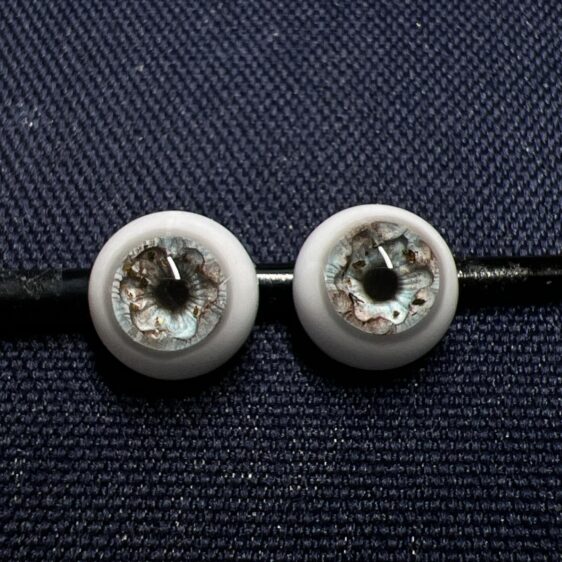 BJD Doll Eyes for 1/3, 1/4, 1/6 Dolls – Realistic Turquoise Resin Eyes - Image 2