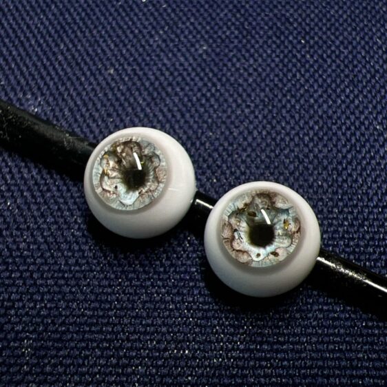 BJD Doll Eyes for 1/3, 1/4, 1/6 Dolls – Realistic Turquoise Resin Eyes - Image 3