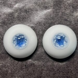 Custom Hand-Painted Blue BJD Doll Eyes | Safety Resin Eyes for 1/3, 1/4, 1/6 Lalki