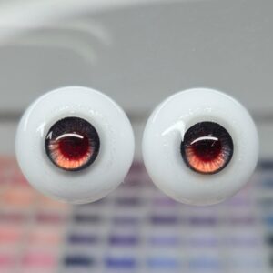 Blinking BJD Resin Eyes for 1/3, 1/4, 1/6 Dolls – Small & Normal Iris, 8-20mm