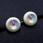 Blue Iris BJD Doll Eyes 10–24mm | Handmade Realistic Resin Eyes for 1/3 1/4 1/6