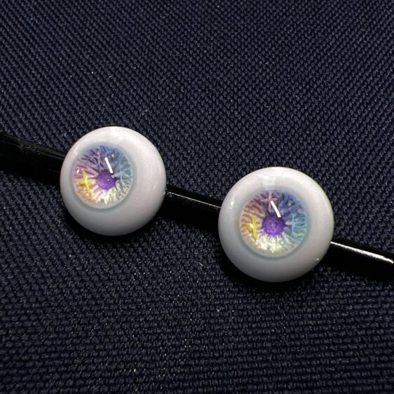 Blue Iris BJD Doll Eyes 10–24mm | Handmade Realistic Resin Eyes for 1/3 1/4 1/6 - Image 6