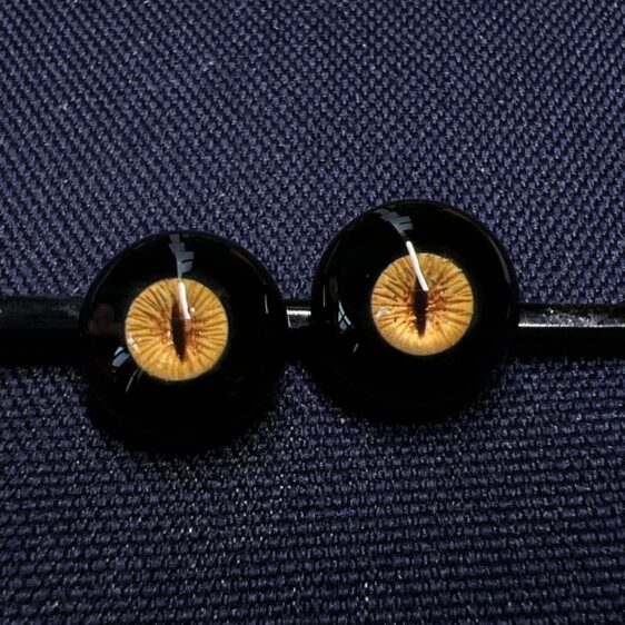 Golden Beast Resin Eyes for BJD Dolls – Realistic Custom Look - Image 3